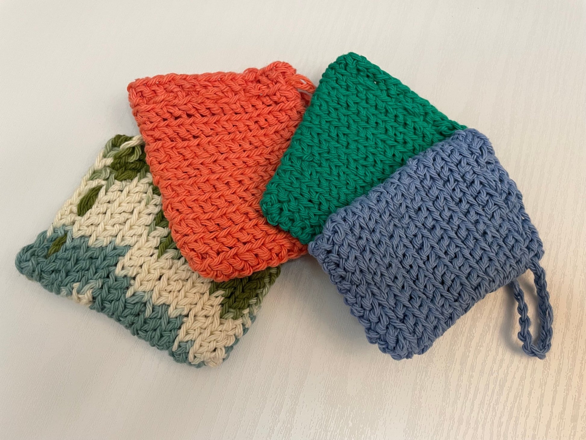 Crocheted Soap Saver - Delta Skincare - Soap Sweater