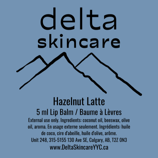 Hazelnut Latte Lip Balm - Delta Skincare - Lip Balm