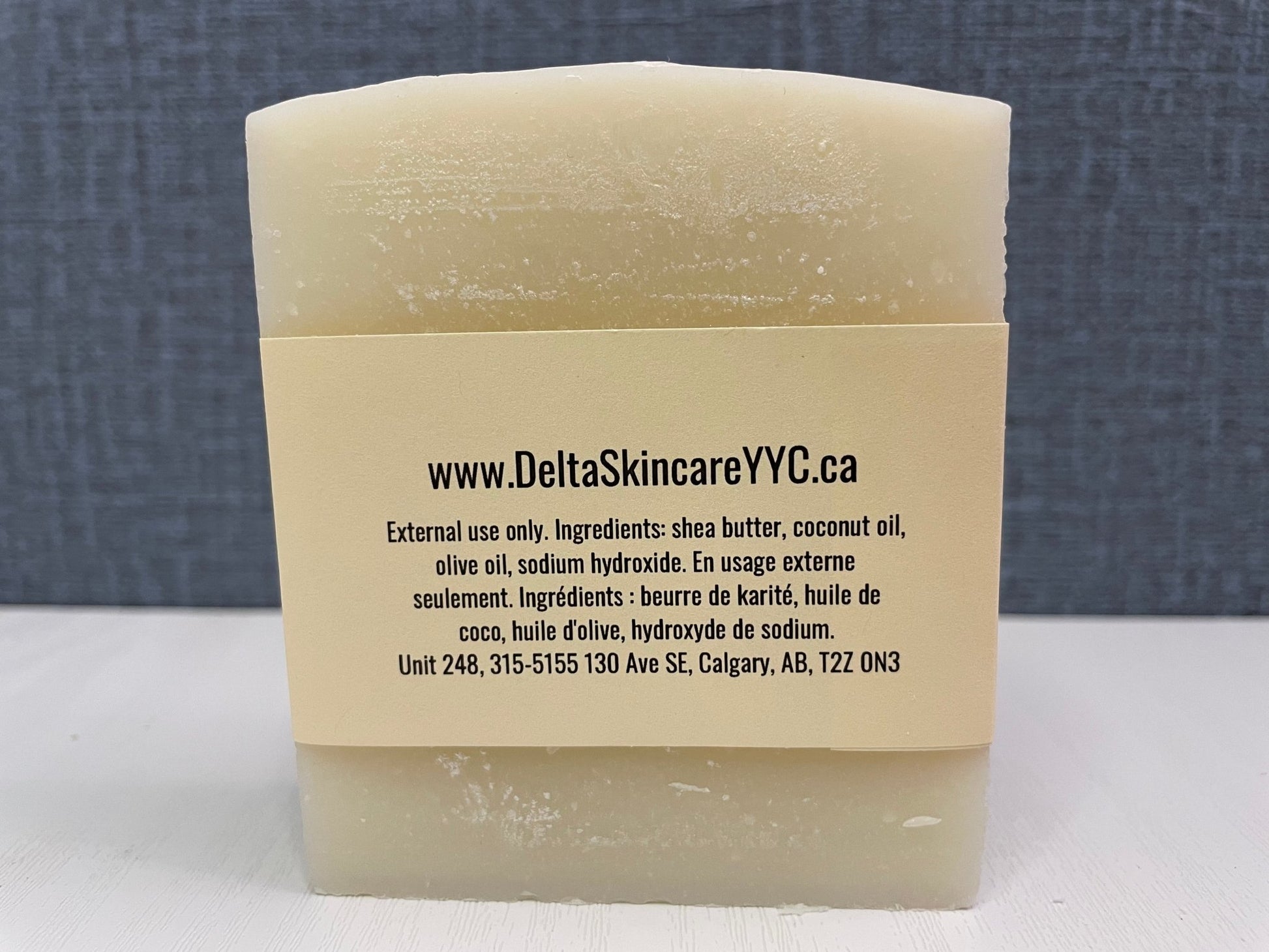 Stunningly Scentless Shea Butter Bar Soap - Delta Skincare - Soap